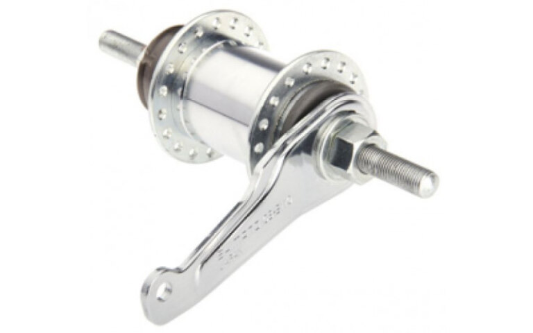 Rear hub / 116 MM / Fixed axle 160 MM / Coaster brake / 36GTS / Shimano / CB-E110 / Chromed / City