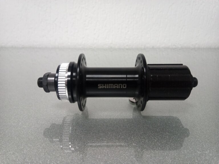 Rear hub / 135 MM / Drop axle / Disc (Centerlock) / 36GTS /  / FH-TX505 Tourney / HG Body 35 MM  / Black / MTB - Tour