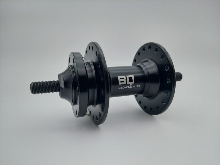 Voornaaf / 100 MM / Vaste as 140 MM / Disc (6 bout) / 36GTS / BQ / BQ-FH30519 / Zwart / E-Bike