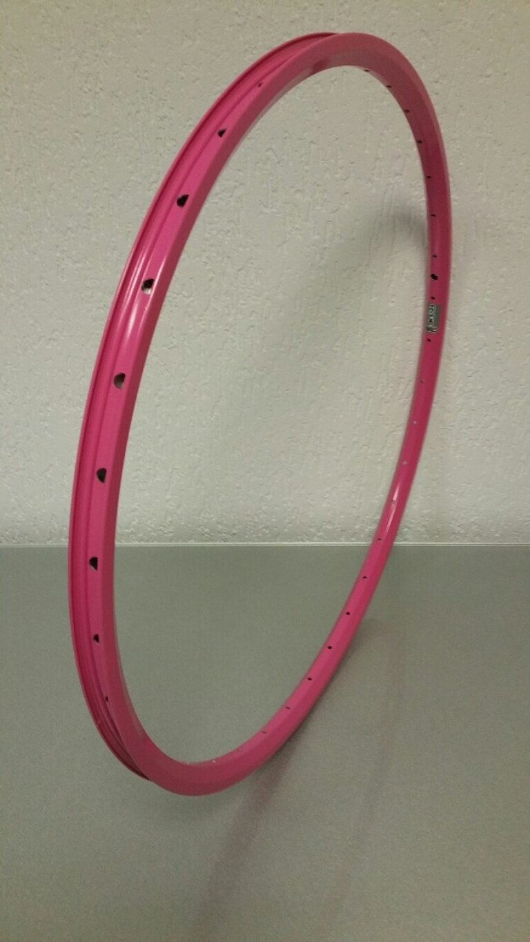 Rim / 622X19C / 36GTS / Double-walled / No eyelets / Rigida - Ryde / ZAC 2000 / Pink