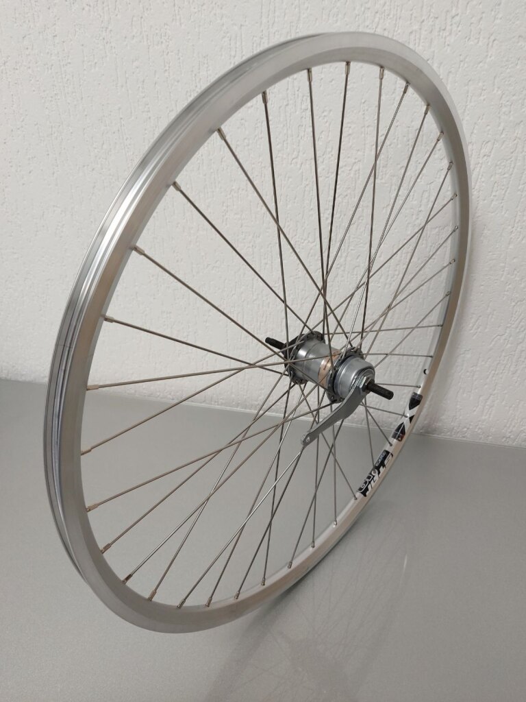 Rear wheel / 622X19C / Rigida - Ryde / Star XS19 / Silver / Shimano / Nexus Inter 3 SG-3C41 / 3S / 120 MM / Coaster brake / City