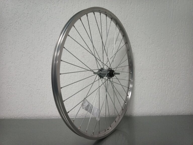 Hinterrad / 622x25C / Ryde / HL32 / Silber / Shimano / CB-E110 / 1S / 100 MM / Rücktrittbremse / City