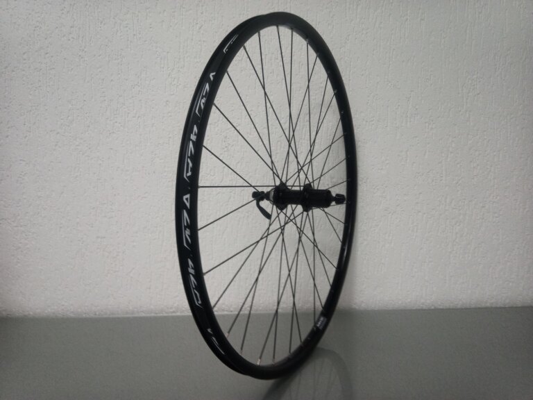 Rear wheel / 622X21C / Rigida - Ryde / Andra 321 / Black / Shimano / FH-TX505 Tourney / HG Body 35 MM  / 135 MM / Disc (Centerlock) / MTB - Tour