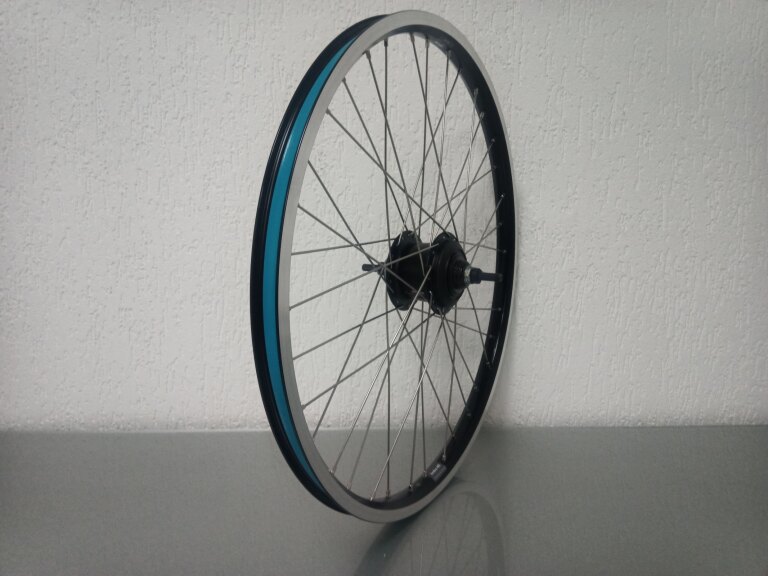 Hinterrad / 559X25C / Rigida - Ryde / Andra 40 / Schwarz / Shimano / Nexus Inter 7 SG-C3001-7D / 7S / 135 MM / Disc (Centerlock) / Cargo