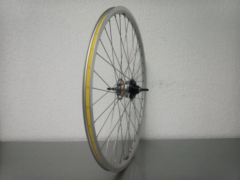 Achterwiel / 622X19C / Rigida - Ryde / X-Plorer / Zilver / Shimano / Nexus Inter 4 SG-4RS / 4S / 127 MM / Rollerbrake of Velgrem / City