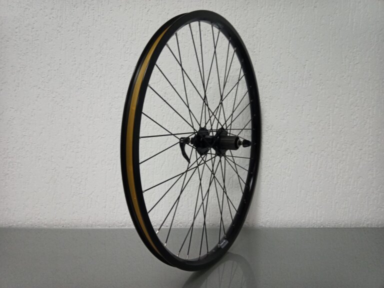 Roue arrière / 584X25C / Rigida - Ryde / Andra 40 / Noir / BQ / BQ-RH30007 / HG Body 35 MM / 135 MM / Disc (Centerlock) / E-Bike