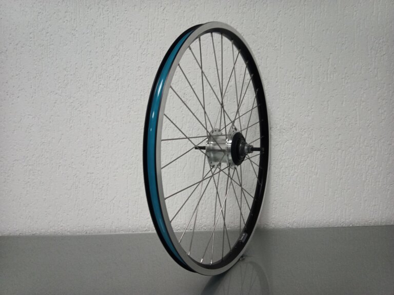 Hinterrad / 559X22C / Rigida - Ryde / Andra 35 / Schwarz / Shimano / Nexus Inter 7 SG-C3001-7R / 7S / 127 MM / Rollerbrake oder Felgenbremse / Cargo