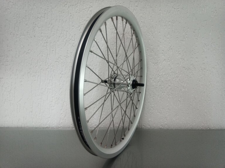 Front wheel / 406X19C / Rigida - Ryde / X-Plorer / Silver / Shimano / HB-IM40 Nexus /  / 100 MM / Rollerbrake / Cargo