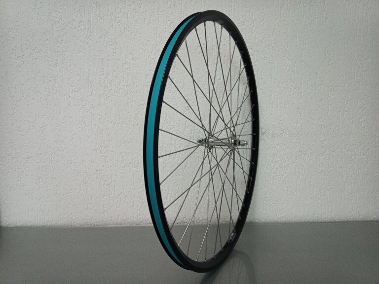 Front wheel / 622X19C / Rigida - Ryde / ZAC 2000 / Black / Union / UNI /  / 100 MM /  / City