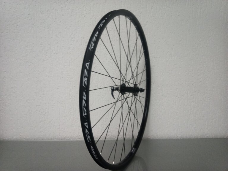 Vorderrad / 622X21C / Rigida - Ryde / Andra 321 / Schwarz / Shimano / HB-TX505 Tourney /  / 100 MM / Disc (Centerlock) / MTB - Tour