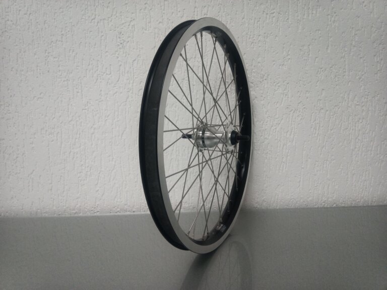 Roue avant / 406X25C / Rigida - Ryde / Andra 40 / Noir / Shimano / HB-IM40 Nexus / / 100 MM / Frein à rouleaux / Cargo