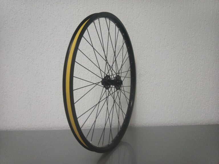 Front wheel / 584X25C / Rigida - Ryde / Andra 40 / Black / BQ / BQ-FH30504 /  / 100 MM / Disc (6 bolts) / E-Bike