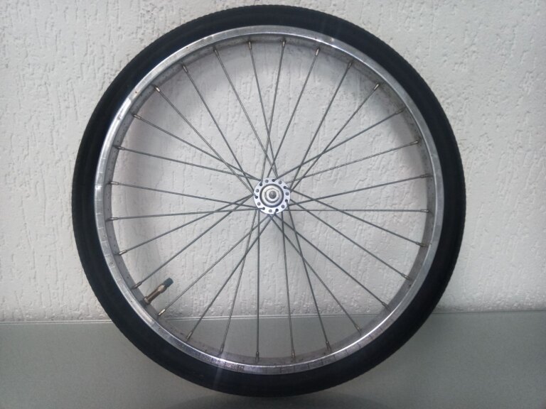 USED ​​Front wheel 387 / Chrome-plated steel