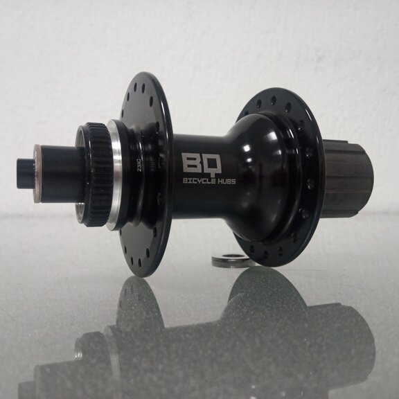 Moyeu arrière / 135 MM / Axe de pattes / Disque (Centerlock) / 36GTS / BQ / BQ-RH30007 / HG Body 35 MM / Noir / E-Bike 