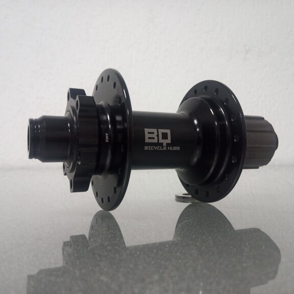 Rear hub / 148 MM / Thru axle Ø 12 MM / Disc (6 bolts) / 36GTS / BQ / BQ-RH30010 / HG Body 35 MM / Black / E-Bike 