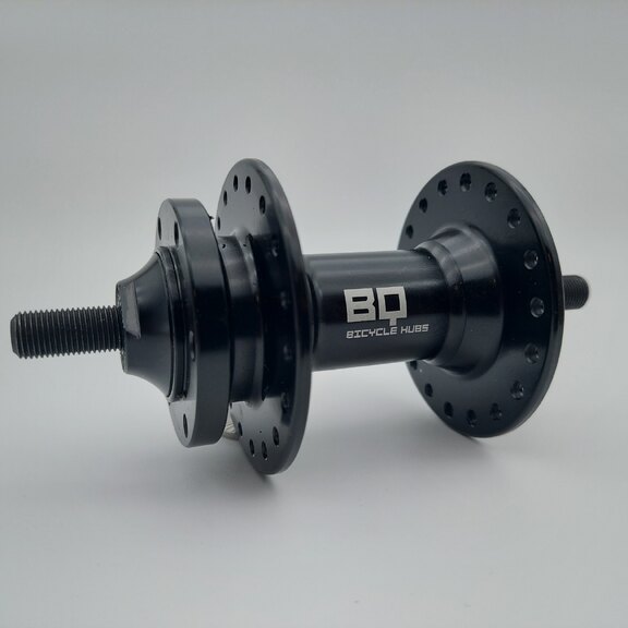 Voornaaf / 100 MM / Vaste as 140 MM / Disc (6 bout) / 36GTS / BQ / BQ-FH30519 / Zwart / E-Bike 