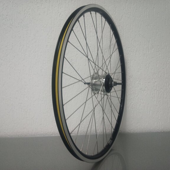 Rear wheel / 622X19C / Rigida - Ryde / Andra 10 / Black / Shimano / Nexus Inter 7 SG-C3001-7R / 7S / 127 MM / Rollerbrake or Rim brake / E-Bike 