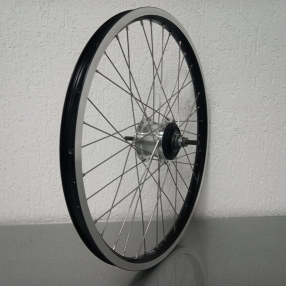 Hinterrad / 507X25C / Rigida - Ryde / Andra 40 / Schwarz / Shimano / Nexus Inter 7 SG-C3001-7R / 7S / 127 MM / Rollerbrake oder Felgenbremse / Cargo 