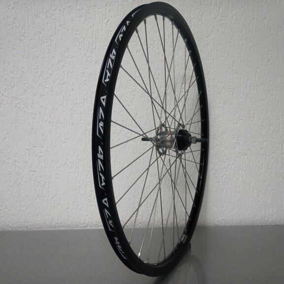 Hinterrad / 622X19C / Rigida - Ryde / Andra 10 / Schwarz / Shimano / Nexus Inter 3 SG-3R40 / 3S / 120 MM / Rollerbrake / City 