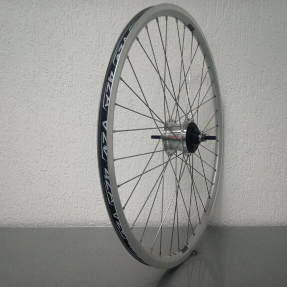 Hinterrad / 622X19C / Rigida - Ryde / X-Plorer / Silber / Shimano / Nexus Inter 7 SG-C3001-7R / 7S / 127 MM / Rollerbrake oder Felgenbremse / City 