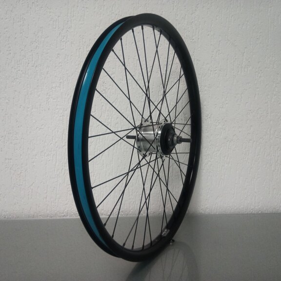 Rear wheel / 559X29C / Rigida - Ryde / Andra 29 / Black / Shimano / Nexus Inter 7 SG-C3001-7R / 7S / 127 MM / Rollerbrake / Cargo 