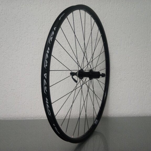 Hinterrad / 622X21C / Rigida - Ryde / Andra 321 / Schwarz / Shimano / FH-TX505 Tourney / HG Body 35 MM  / 135 MM / Disc (Centerlock) / MTB - Tour 