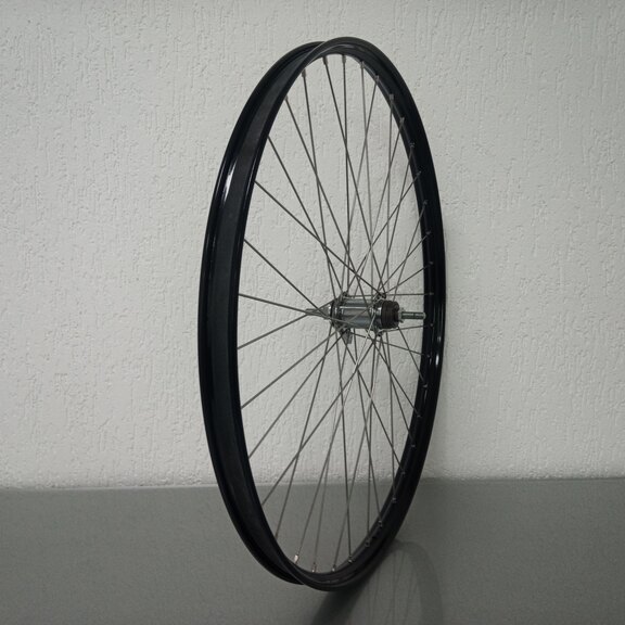 Rear wheel / 635X25C / Rigida - Ryde / V38 / Black / Shimano / CB-E110 / 1S / 116 MM / Coaster brake / City 