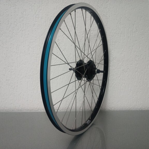 Hinterrad / 559X25C / Rigida - Ryde / Andra 40 / Schwarz / Shimano / Nexus Inter 7 SG-C3001-7D / 7S / 135 MM / Disc (Centerlock) / Cargo 