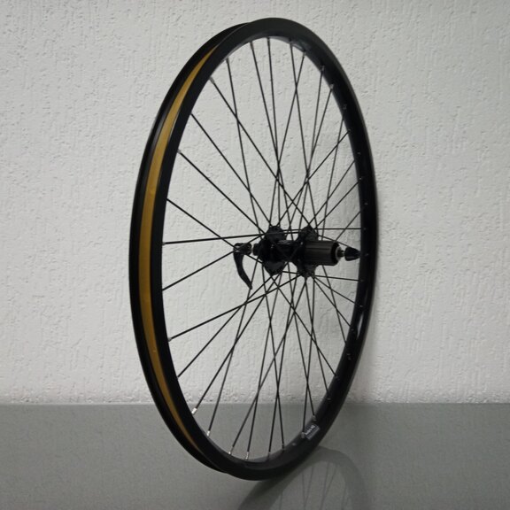 Roue arrière / 584X25C / Rigida - Ryde / Andra 40 / Noir / BQ / BQ-RH30007 / HG Body 35 MM / 135 MM / Disc (Centerlock) / E-Bike 