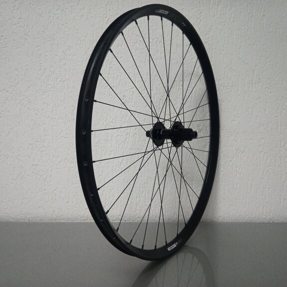 Rear wheel / 622X30C / Rigida - Ryde / Edge M 30 os / Black / Shimano / FH-M410 Deore / Micro Spline / 148 MM / Disc (Centerlock) / MTB 