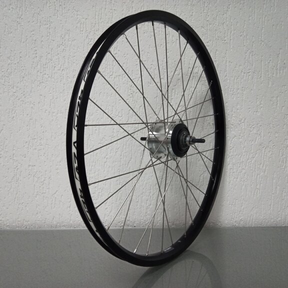 Hinterrad / 559X25C / Rigida - Ryde / Andra 40 / Schwarz / Shimano / Nexus Inter 7 SG-C3001-7R / 7S / 127 MM / Rollerbrake / Cargo 