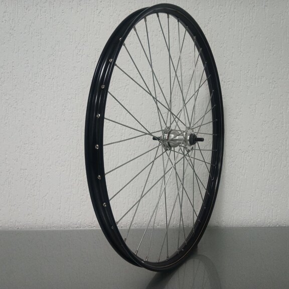 Front wheel / 590X25C / Rigida - Ryde / V38 / Black / Shimano / HB-IM40 Nexus /  / 100 MM / Rollerbrake / City 