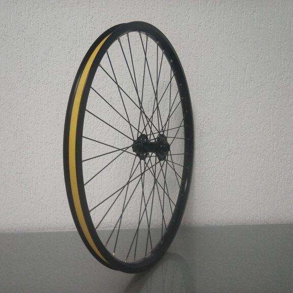 Vorderrad / 584X25C / Rigida - Ryde / Andra 40 / Schwarz / BQ / BQ-FH30504 /  / 100 MM / Disc (6 Schrauben) / E-Bike 