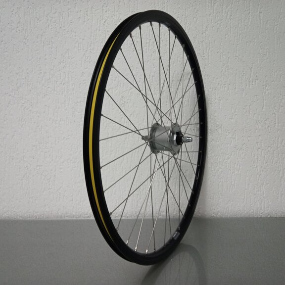 Front wheel / 622X19C / Rigida - Ryde / Andra 10 / Black / Shimano / DH-C3000-3N-NT 6V-3.0W Dynamo /  / 100 MM / No brakes / City 