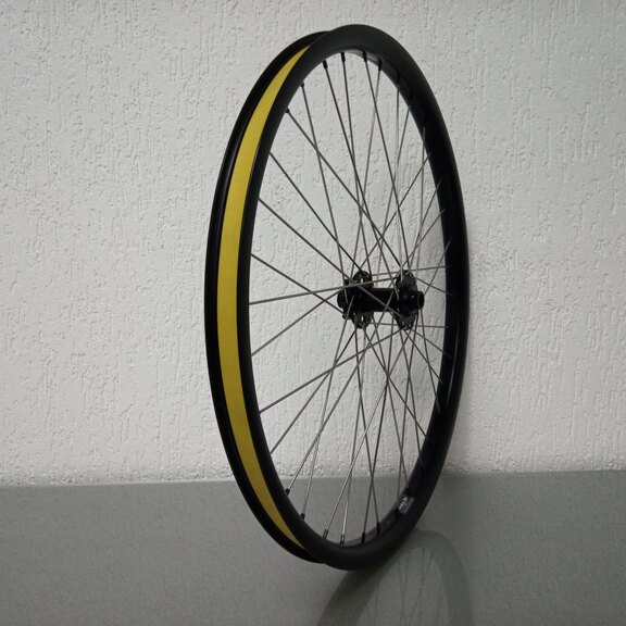 Front wheel / 559X29C / Rigida - Ryde / Andra 29 Disc / Black / BQ / BQ-FH30504 /  / 100 MM / Disc (6 bolts) / E-Bike 