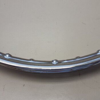 Moped rim / 17 Inch (1.2X17 / 30X433) / 36GTS / Italcerchio / UNI / Chromed /