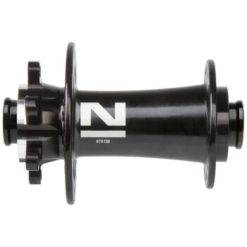 Moyeu avant / 100 MM / Axe traversant Ø 12 MM / Disque (6 boulons) / 24GTS / Novatec / D791SB/A / Noir / Race