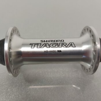 Front hub / 100 MM / Drop axle / Rim brake / 36GTS / Shimano / HB-4400 Tiagra / Silver / Race