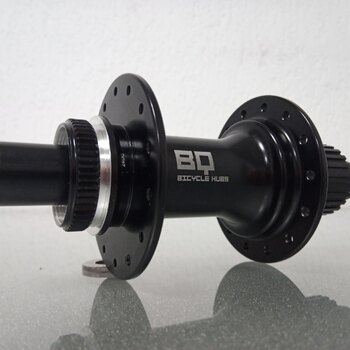 Rear hub / 148 MM / Thru axle Ø 12 MM / Disc (Centerlock) / 28GTS / BQ / BQ-RH30024 / Micro Spline 12S / Black / MTB