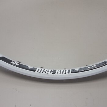 Rim / 559X24C / 32GTS / Double-walled / Single eyelets / Rigida - Ryde / Discbull KTM Edition / White