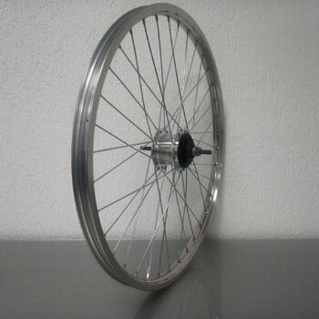 Rear wheel / 590X25C / Rigida - Ryde / HL32 / Silver / Shimano / Nexus Inter 7 SG-C3001-7R / 7S / 130 MM / Rollerbrake / City