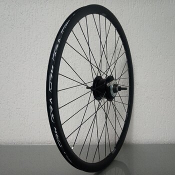 Hinterrad / 622X19C / Rigida - Ryde / Dutch 19 / Schwarz / Shimano / Nexus Inter 8 SG-C6001-8D / 8S / 135 MM / Disc (Centerlock) / Tour