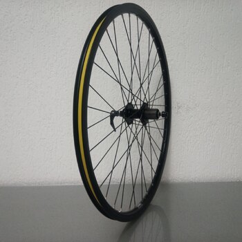 Achterwiel / 622X19C / Rigida - Ryde / Andra 10 / Zwart / BQ / BQ-RH30007 / HG Body 35 MM / 135 MM / Disc (Centerlock) / E-Bike