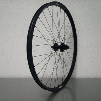 Roue arrière / 622X30C / Rigida - Ryde / Edge M 30 os / Noir / Shimano / FH-M410 Deore / Micro Spline / 148 MM / Disc (Centerlock) / VTT