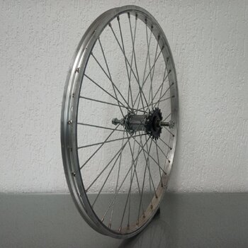 Rear wheel / 507X20C / Beretta / Parallex / Silver / Shimano / CB-E110 / 1S / 116 MM / Coaster brake / Kids