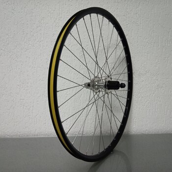 Rear wheel / 559X21C / Rigida - Ryde / Taurus / Black / Shimano / FH-C501 Nexave / HG Body 35 MM / 135 MM / Disc (6 bolts) / MTB - Tour