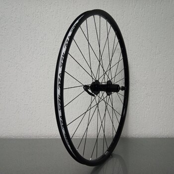 Hinterrad / 622X21C / Rigida - Ryde / Andra 321 / Schwarz / Import / UNI / HG Body 35 MM / 141 MM / Disc (6 Schrauben) / Trek X-Caliber