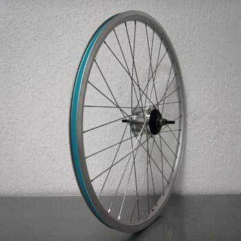 Hinterrad / 622X19C / Rigida - Ryde / Andra 10 / Silber / Shimano / Nexus Inter 7 SG-C3001-7R / 7S / 127 MM / Rollerbrake oder Felgenbremse / City