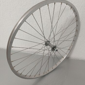 Front wheel / 540x19C / Rigida - Ryde RM19/ silber / Union / 92 MM / Coaster brake / City