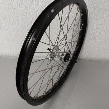 Front wheel / 406X25C / Rigida - Ryde / Big Bull / Black / Shimano / HB-IM40 Nexus / 100 MM / Rollerbrake / Cargo